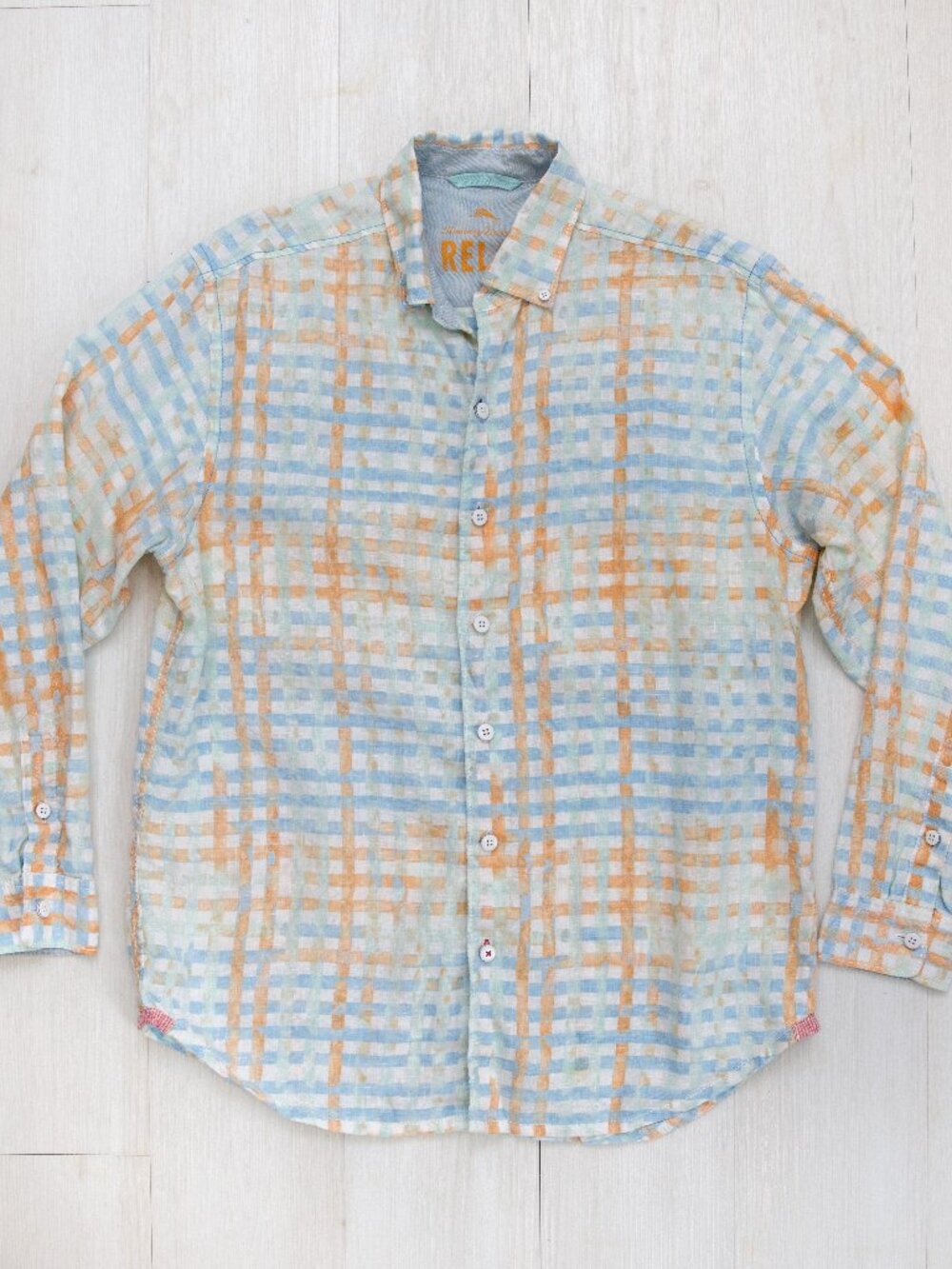 Tommy Bahama Linen Button Down Small